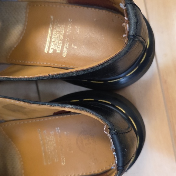 Dr. Martens VTG Dark Navy Double T Strap Mary Jane 8065 /92 UK 5 (7.5-8) MIE - Picture 14 of 16